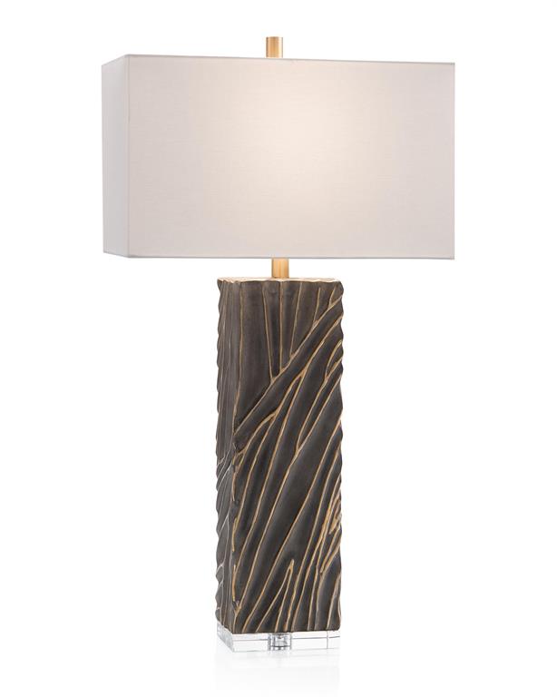 Scuplted Table Lamp