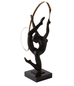 Ribbon Dancer Sculpture