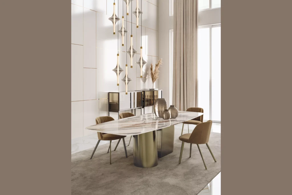 Kimono Dining Table, view 4