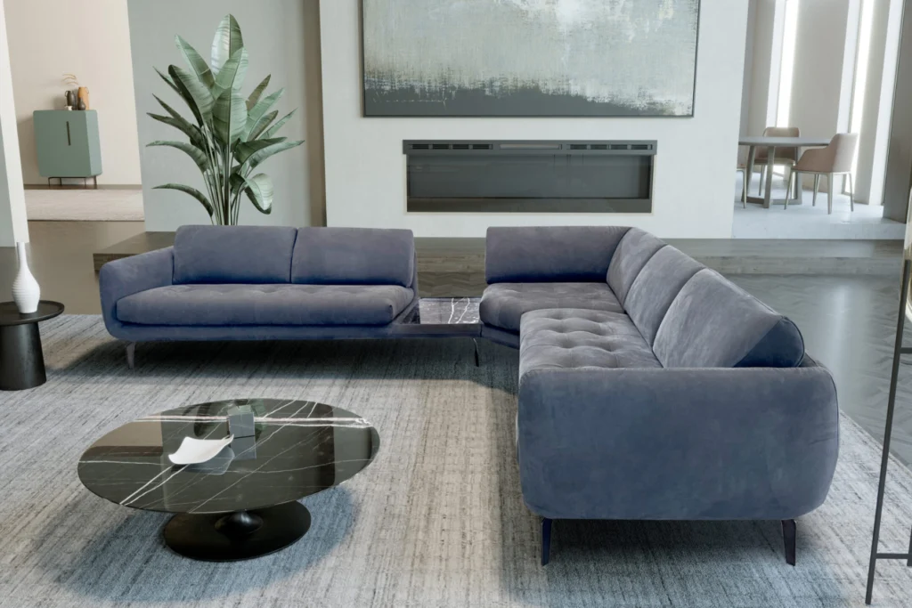 Ortisei Sectional, view 3